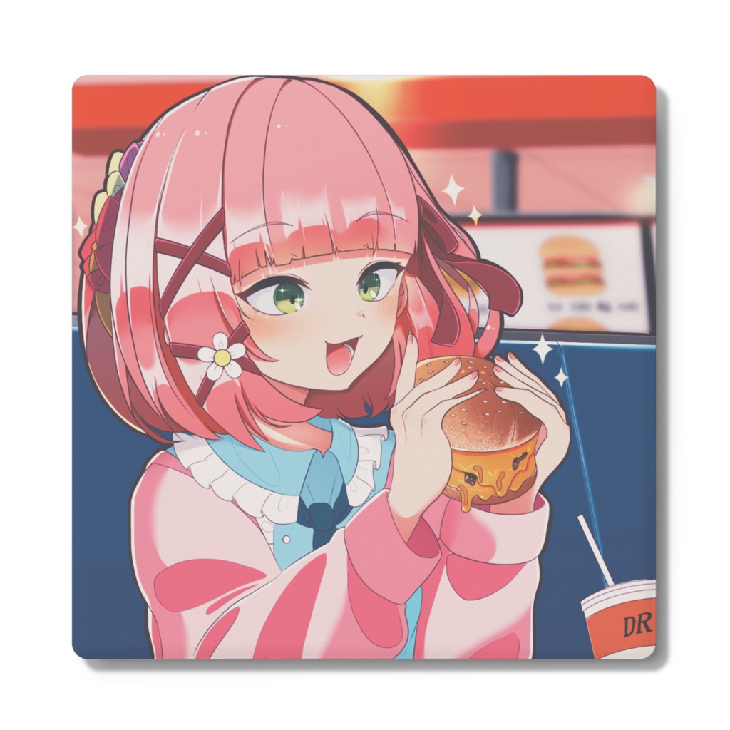 ちょころあコースター四角型