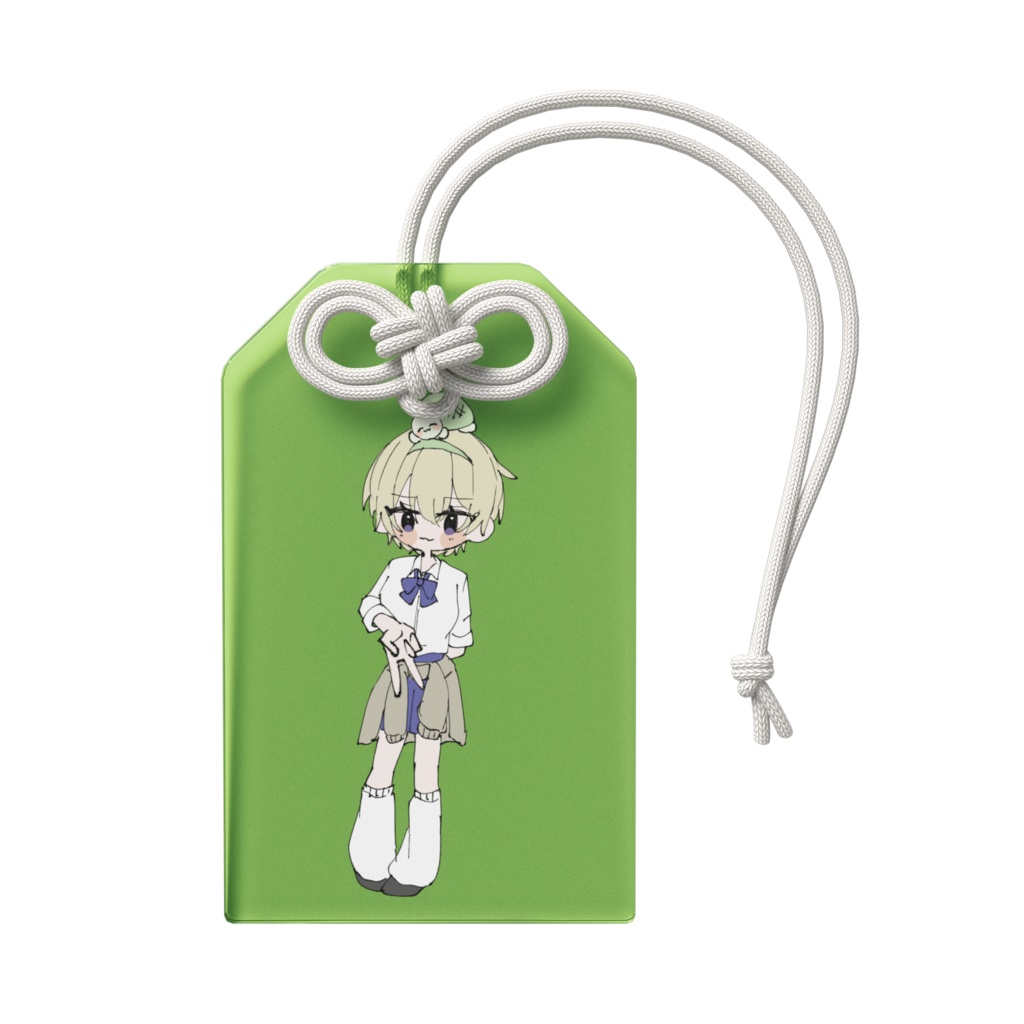 心にギャルピースアクリルおまもり