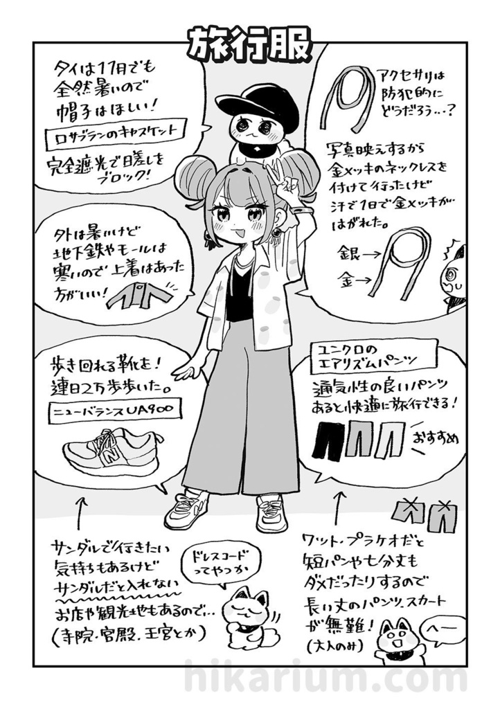 タイ旅行レポ漫画〜食べる!巡る!買う!タイ満喫まとめ本〜