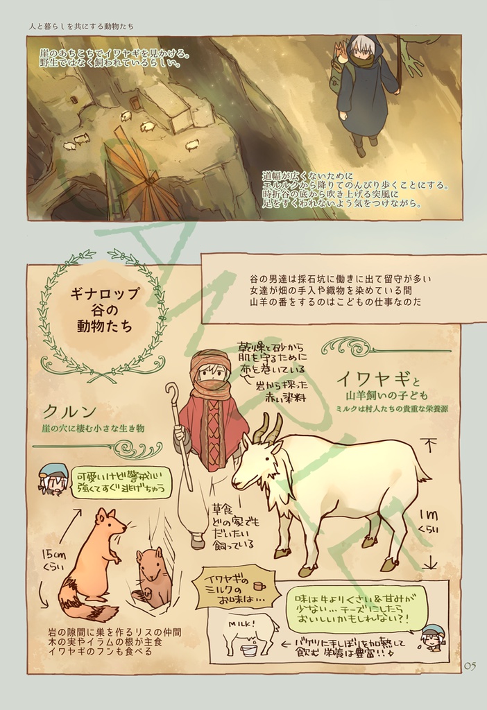 クロと竜の動物ノート