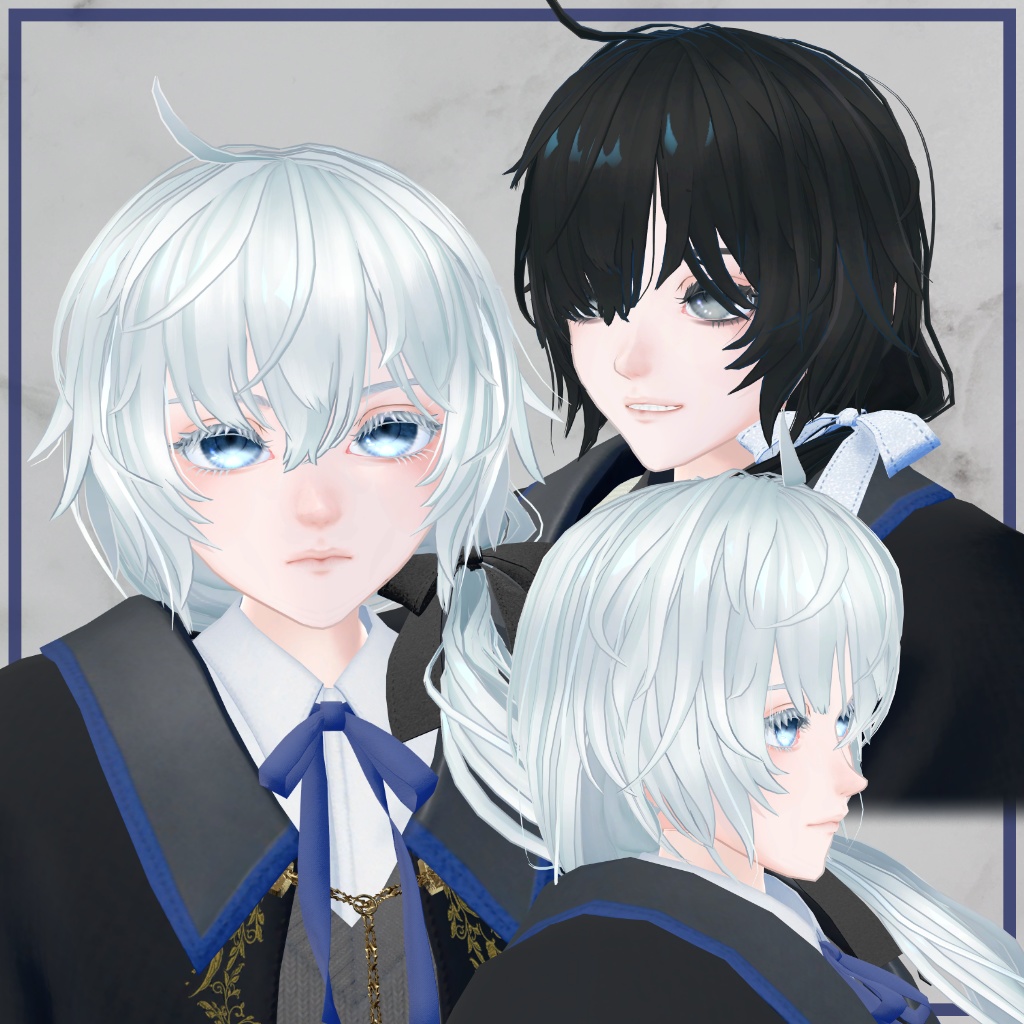 3Dモデル「藍佳晶/らんかしょう」v2