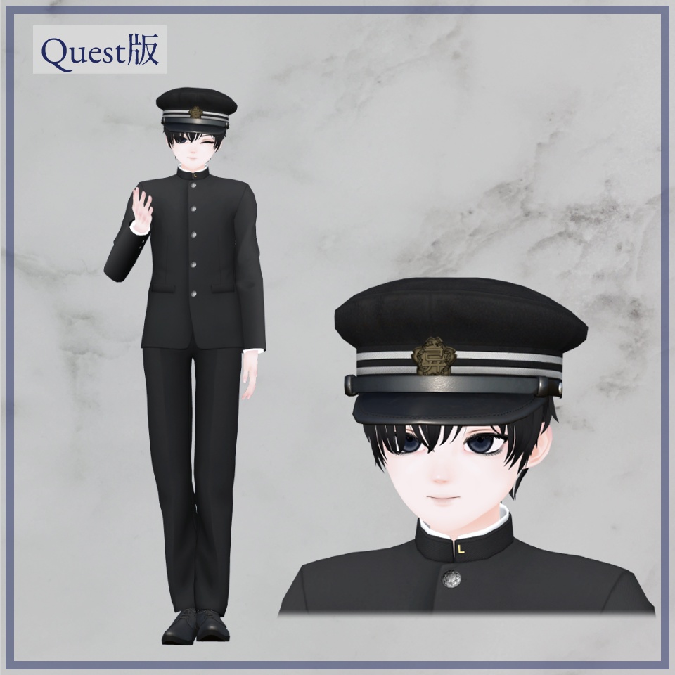 3Dモデル「淵羽晶/えんばしょう」