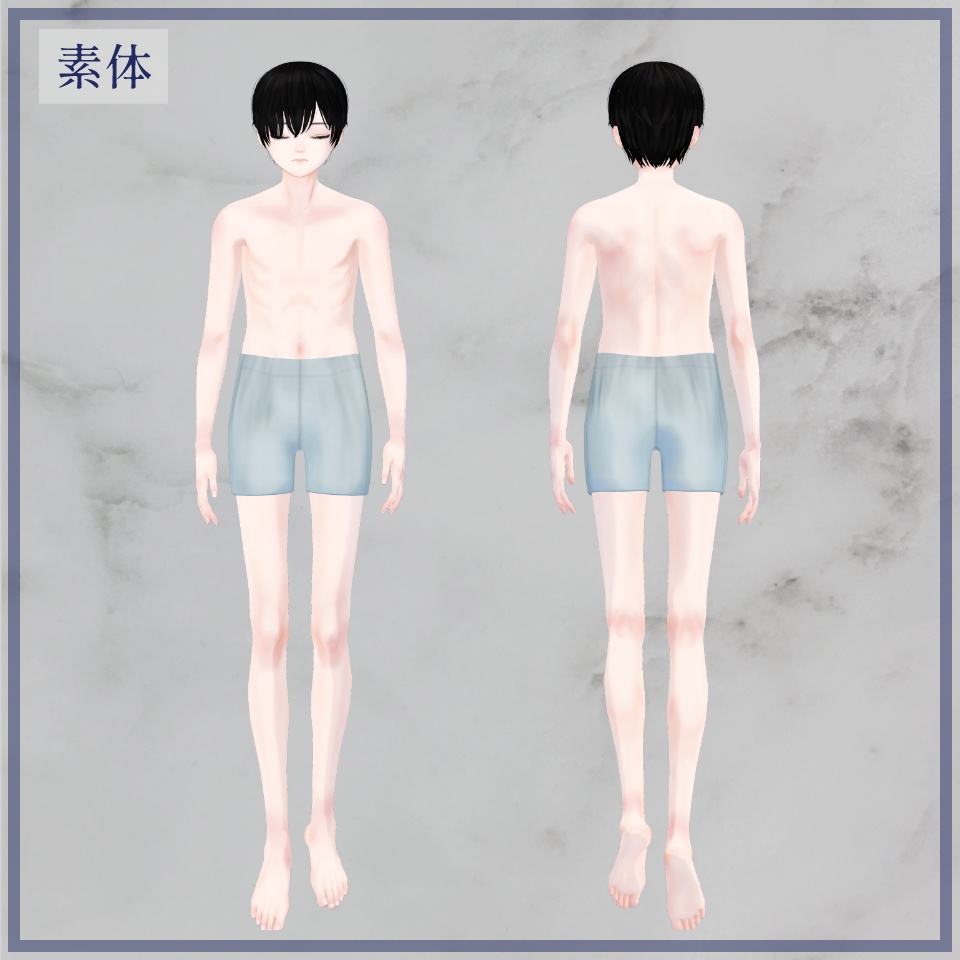 3Dモデル「淵羽晶/えんばしょう」