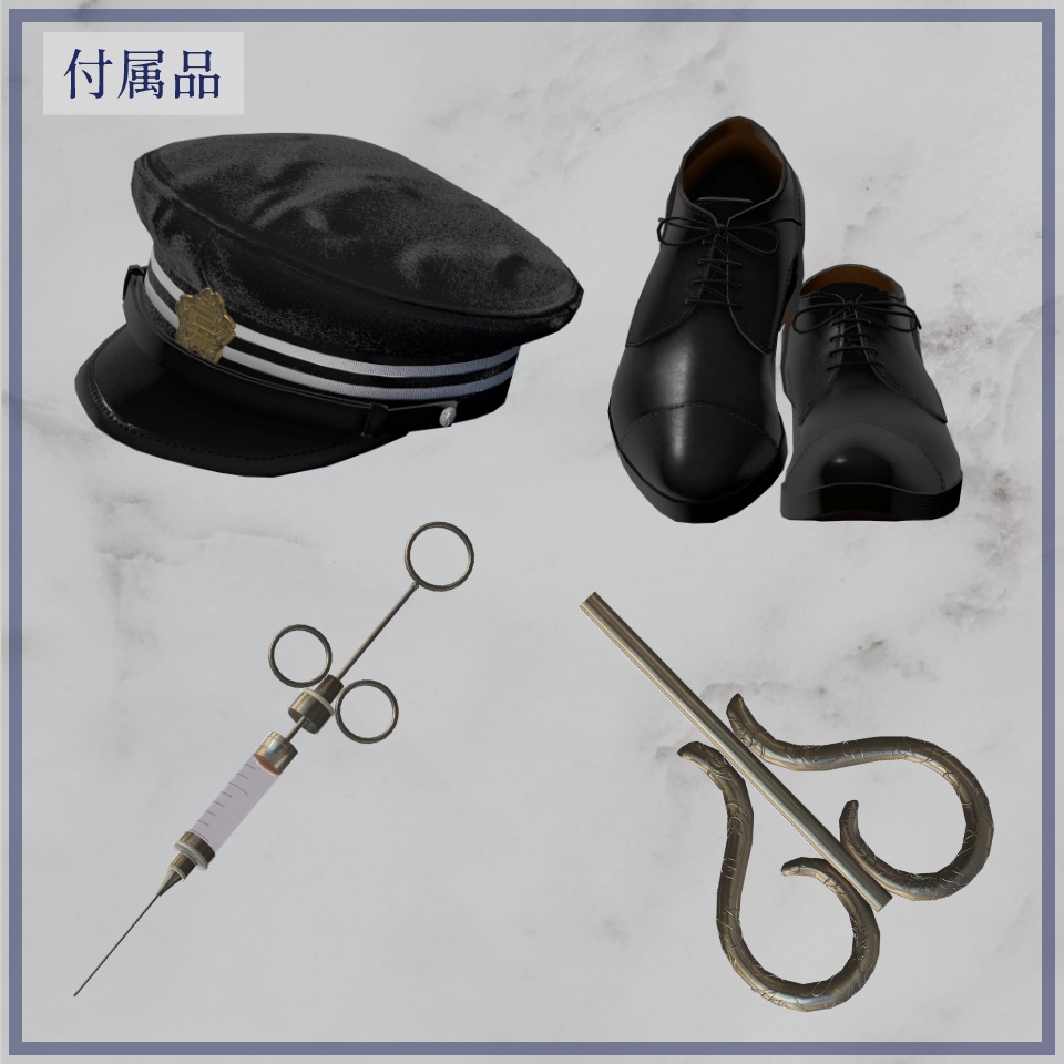 3Dモデル「淵羽晶/えんばしょう」