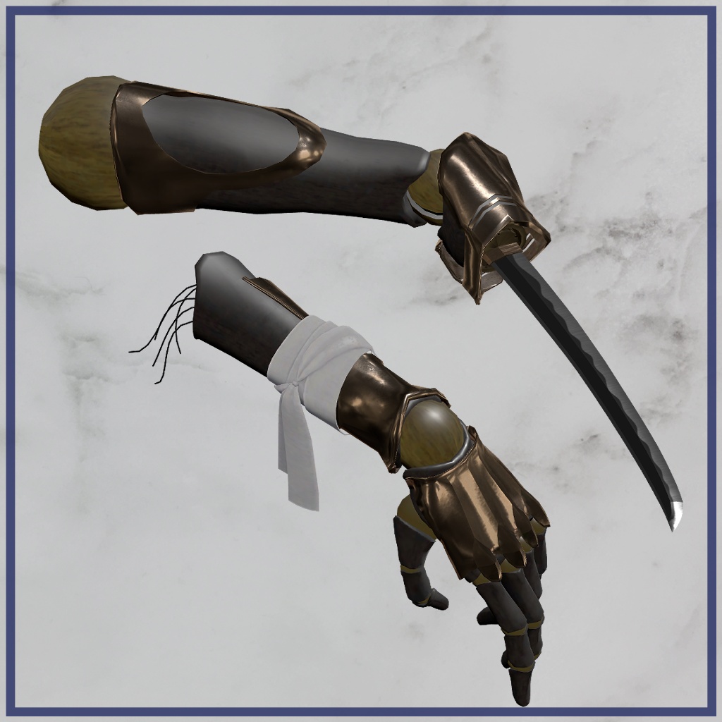 3Dモデル「仕込み義手」