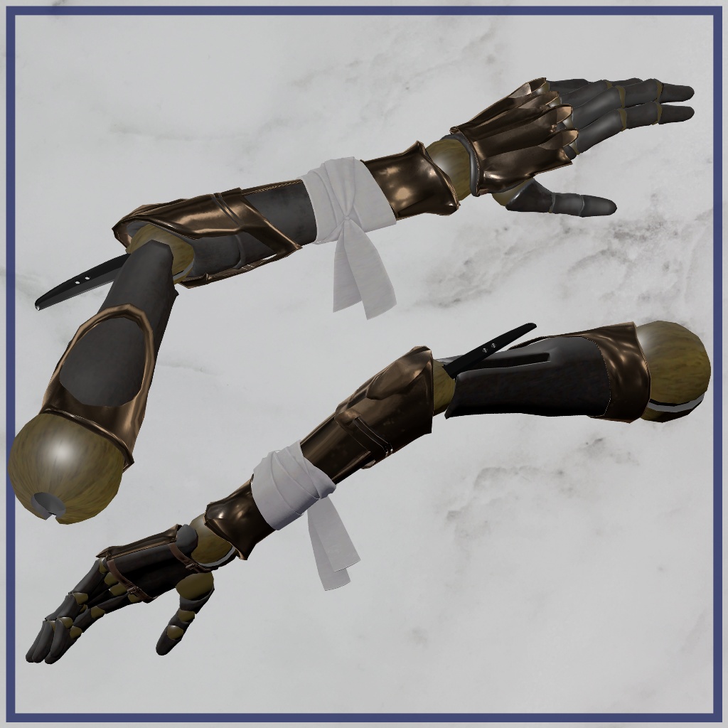 3Dモデル「仕込み義手」