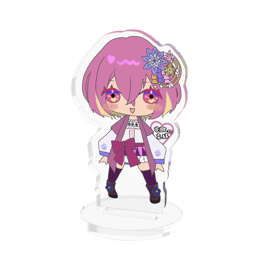 🌸VTuber花歌花緒のアクリルスタンド🌸