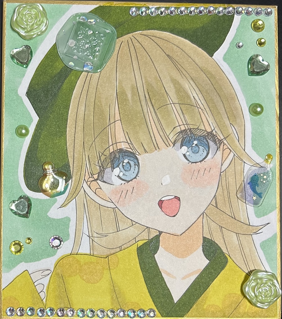 【120日納期】オーダーメイド色紙【非公式】