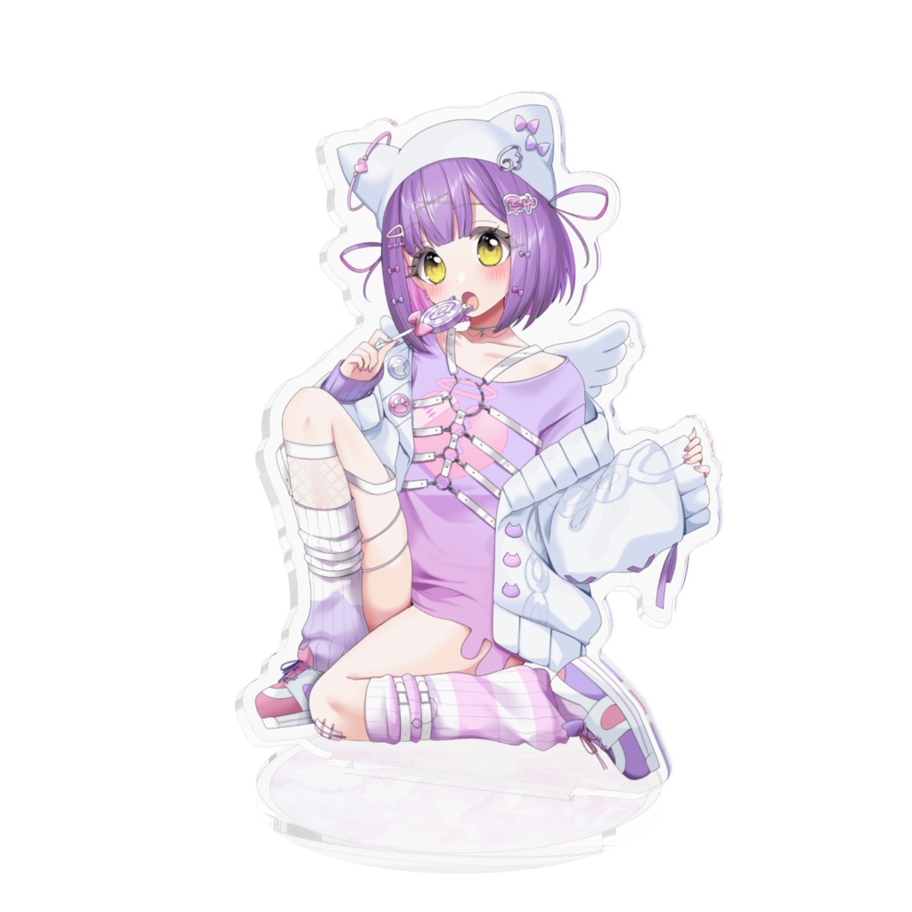 紫宮るなちゃん新衣装アクスタ