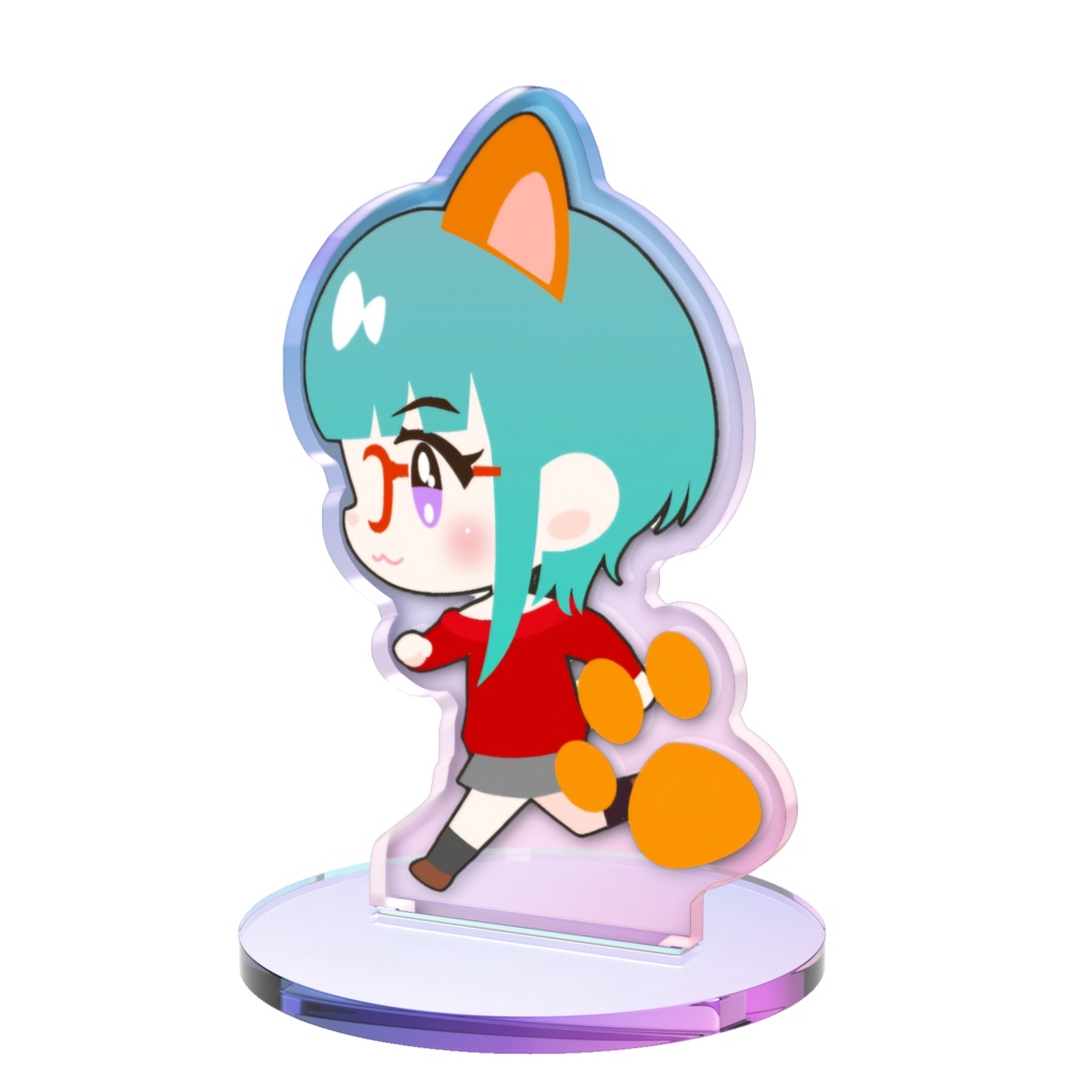 ツナちゃんオーロラアクスタ