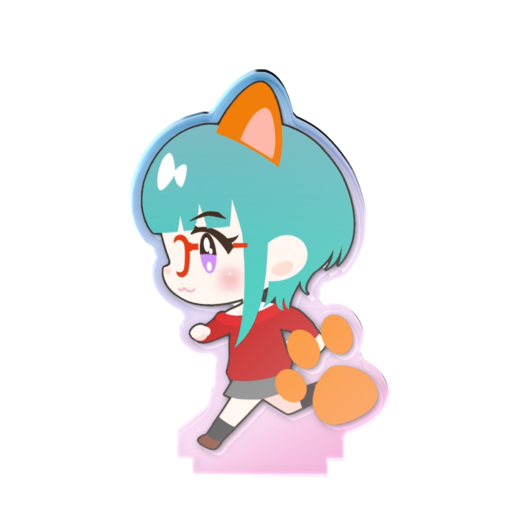 ツナちゃんオーロラアクスタ