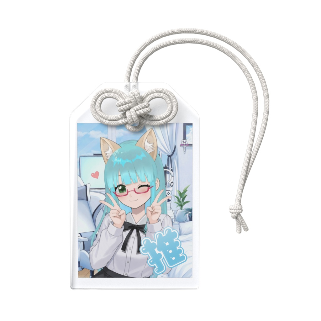 『鮪缶ツナン』アクリルお守り