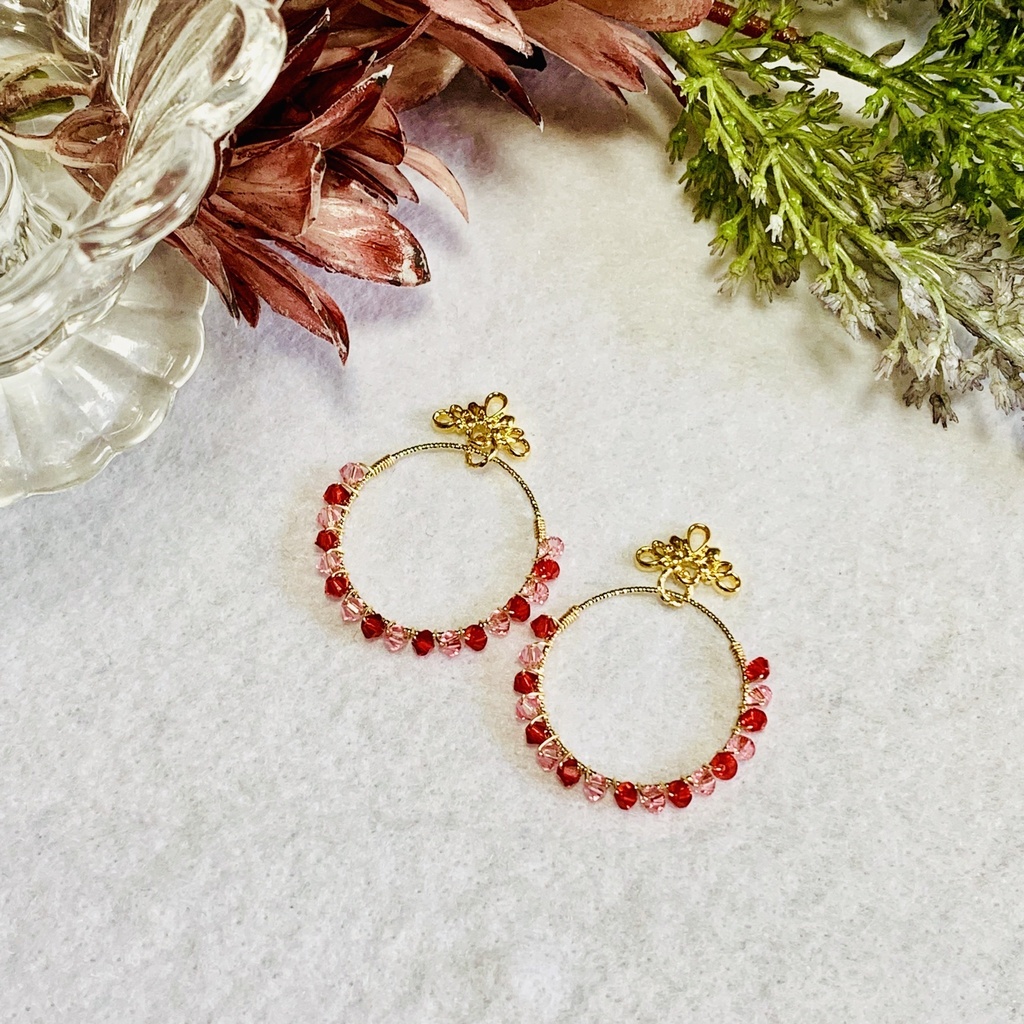 Half circleイヤーアクセサリー