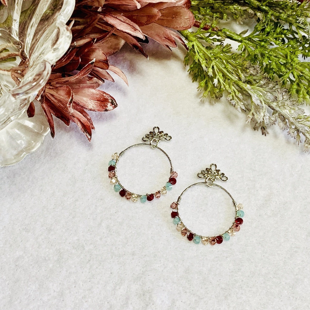 Half circleイヤーアクセサリー