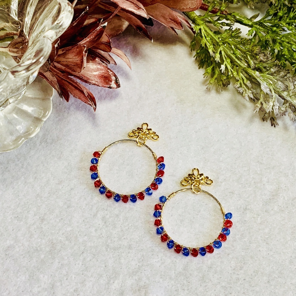 Half circleイヤーアクセサリー