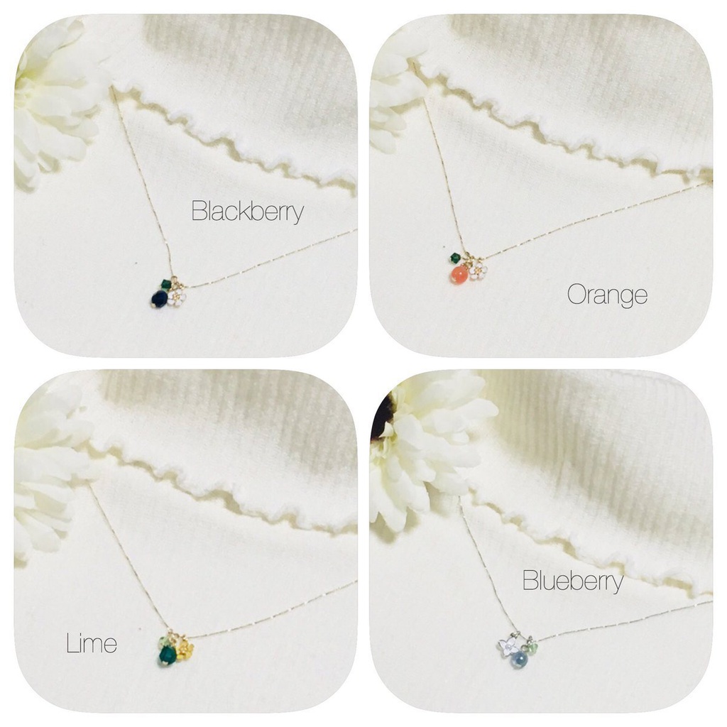 【展示のみ】Fruityネックレス