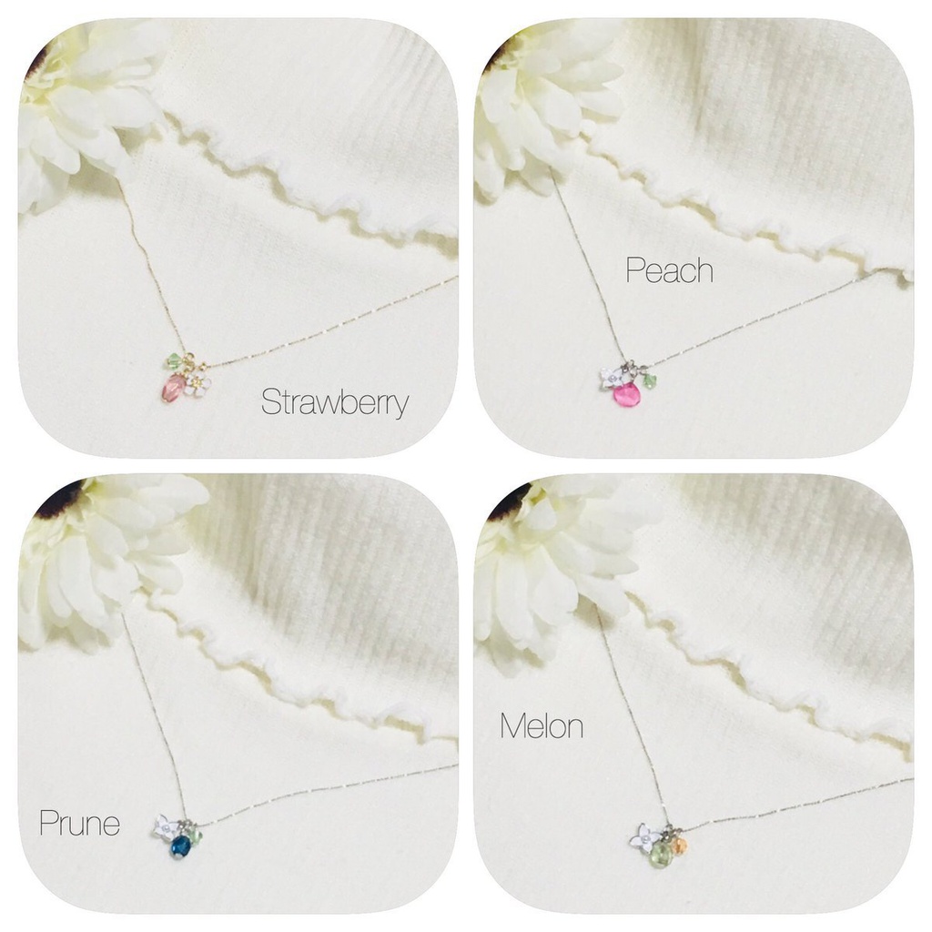 【展示のみ】Fruityネックレス