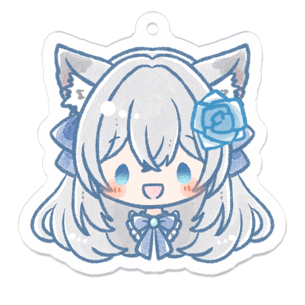 【受注生産】アクリルキーホルダー②【ゆーり】