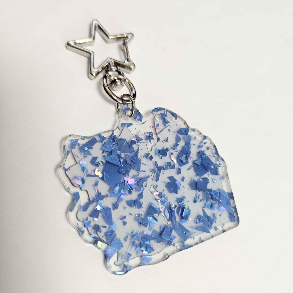 【在庫3】活動4周年記念グッズ<①②アクキー③シール>【ゆーり】