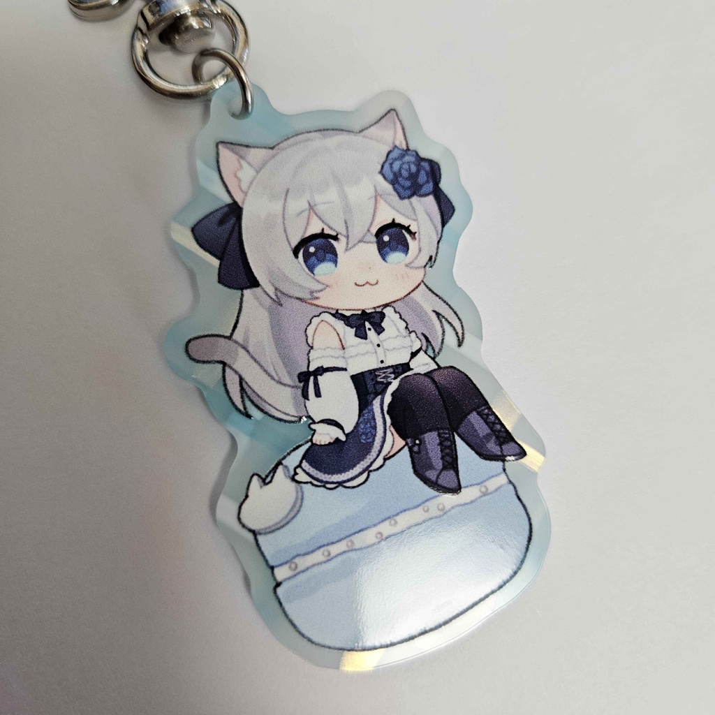 【在庫3】活動4周年記念グッズ<①②アクキー③シール>【ゆーり】