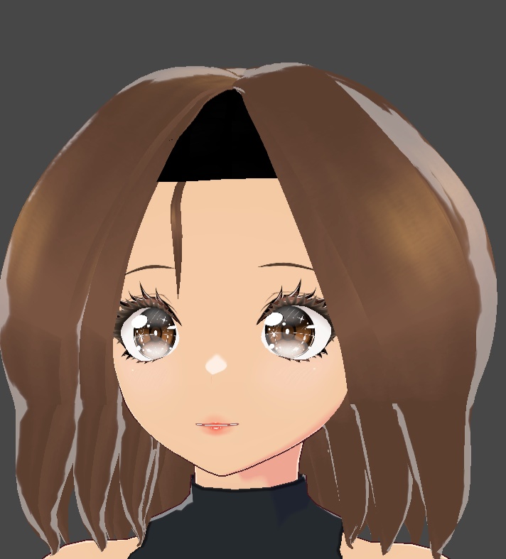 Thick hairstyle