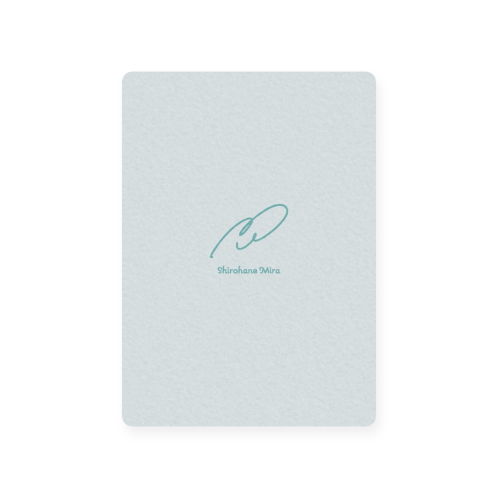 ホロ仕様✨️つきいちイラストカード #04 (2026.04)【ボイスメッセージ付き】