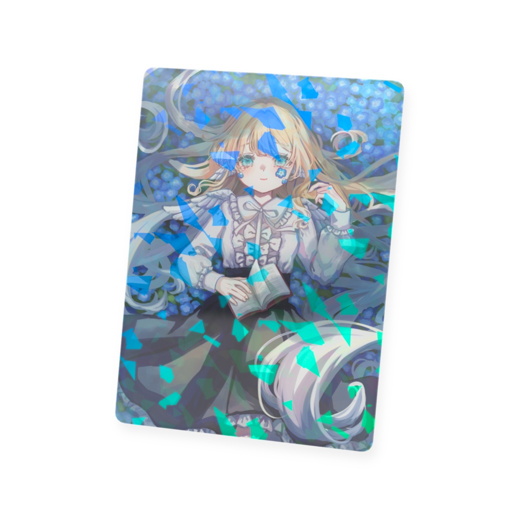 ホロ仕様✨️つきいちイラストカード #05 (2026.05)【ボイスメッセージ付き】