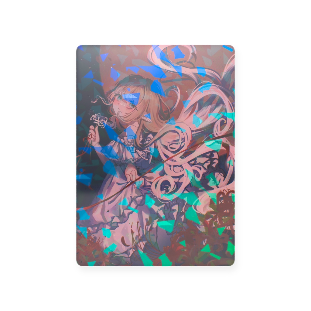 ホロ仕様✨️つきいちイラストカード #09 (2026.09)【ボイスメッセージ付き】