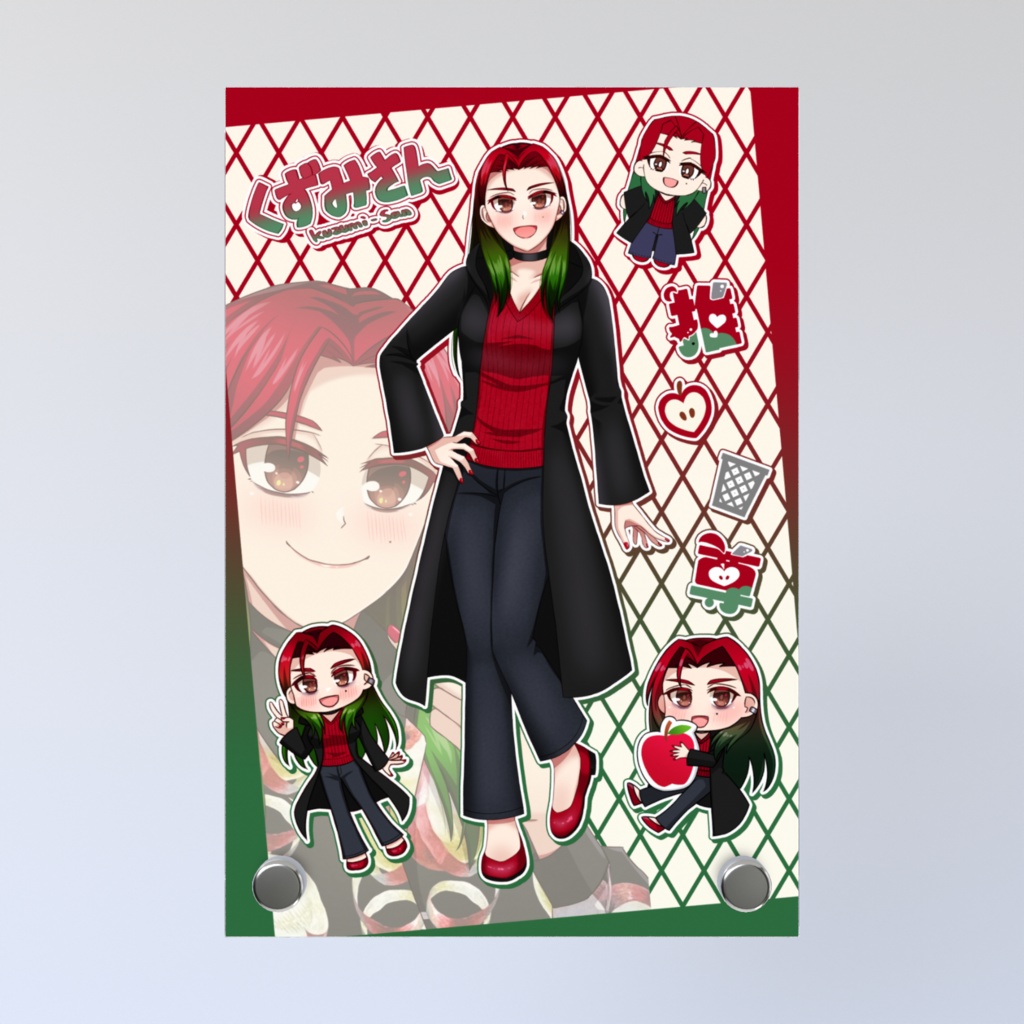 「くずみさん」アクリルフォトパネル【ラティス】