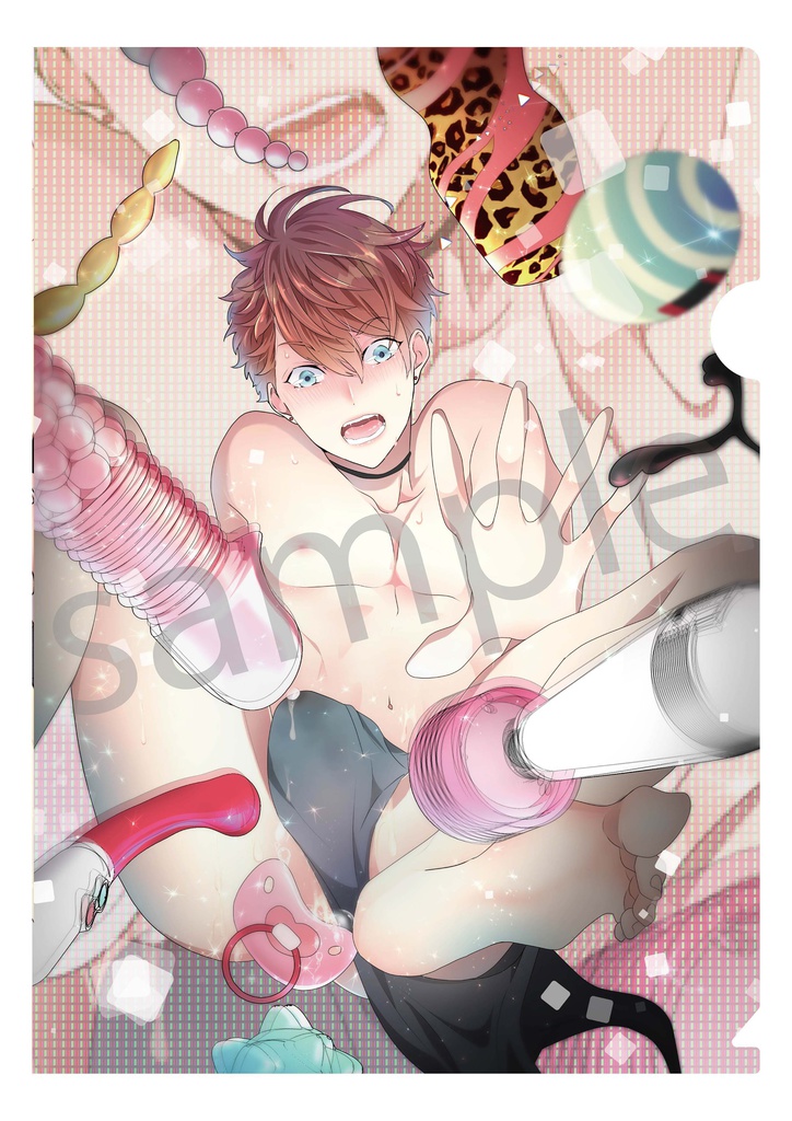 上原あり先生「快感ヴァージニティ」A3クリアポスター&A4クリアファイルセット