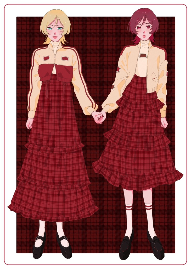 芦田有莉×リスト・ユーリ アクリルボード