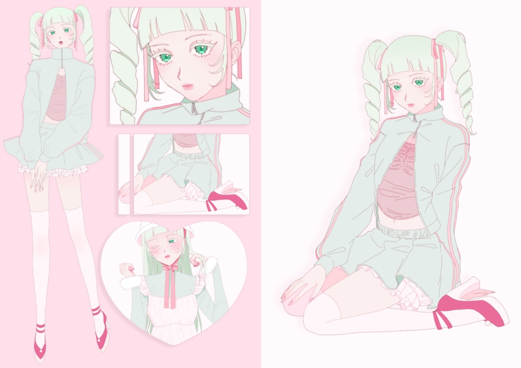 A4サイズイラストカード