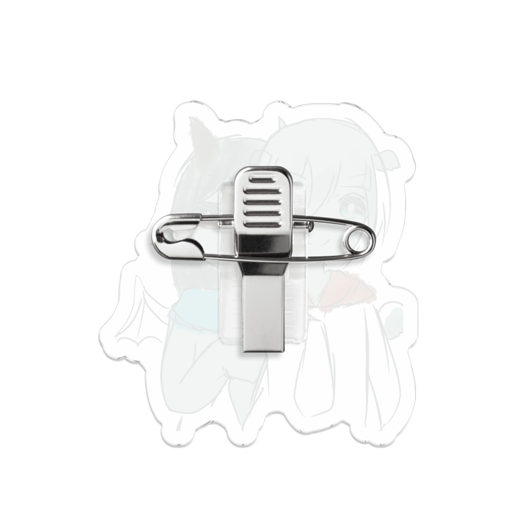 アクリルバッチ