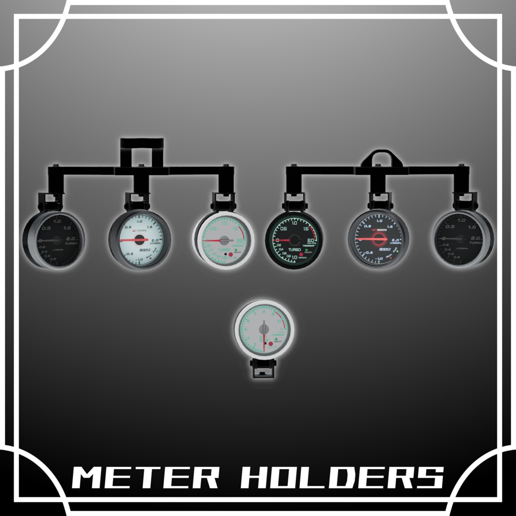 【VRChat想定】TOURIST "UNITE" 追加メーター