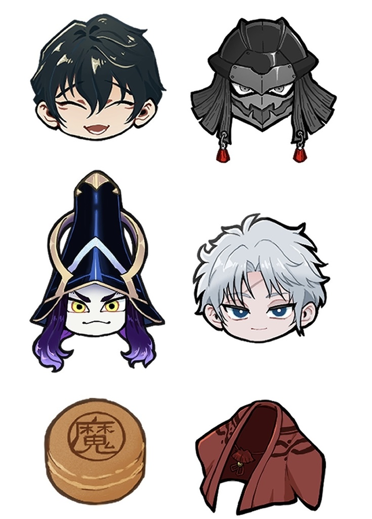 アクリルパーツ　伊東先生セット