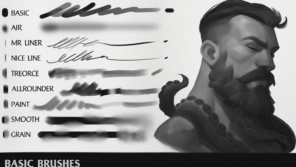 FOUNDATION: Essential Brush Pack for Procreate, Adobe Photoshop & Clip Studio Paint