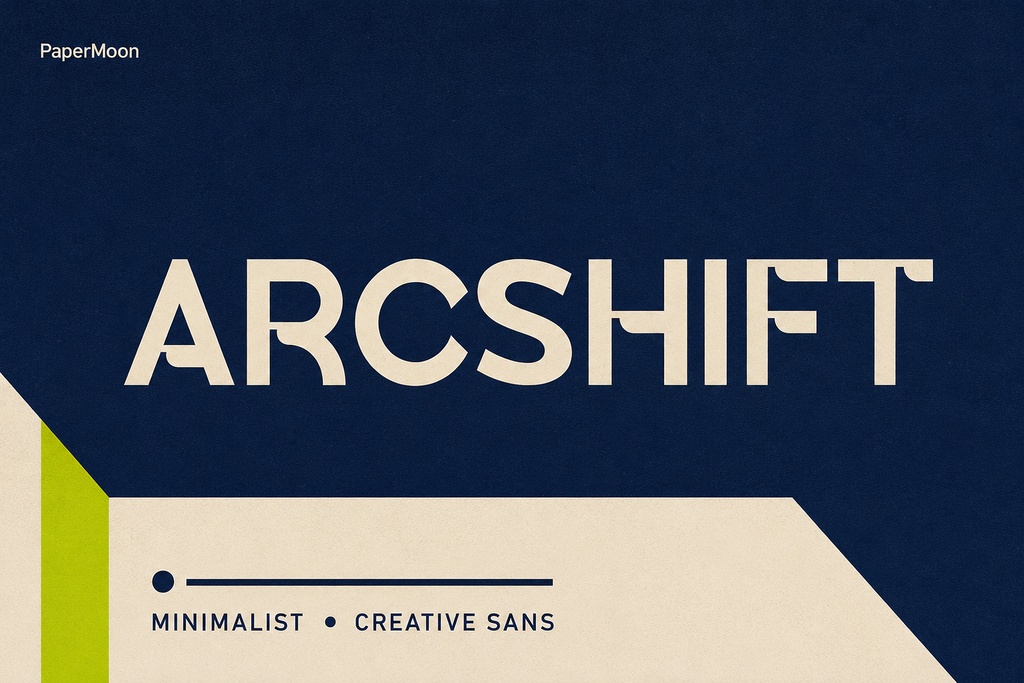 Arcshift — モダンサンセリフフォントデュオ