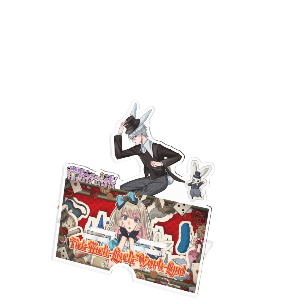 『Tick-Tack-Lock-Work-Land』スマホスタンド(全2種)