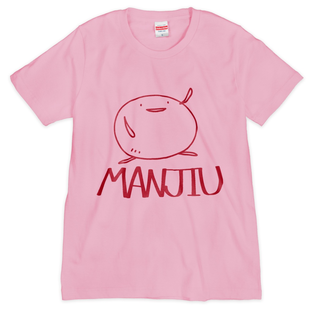 Tシャツ - MANJIU（桃）