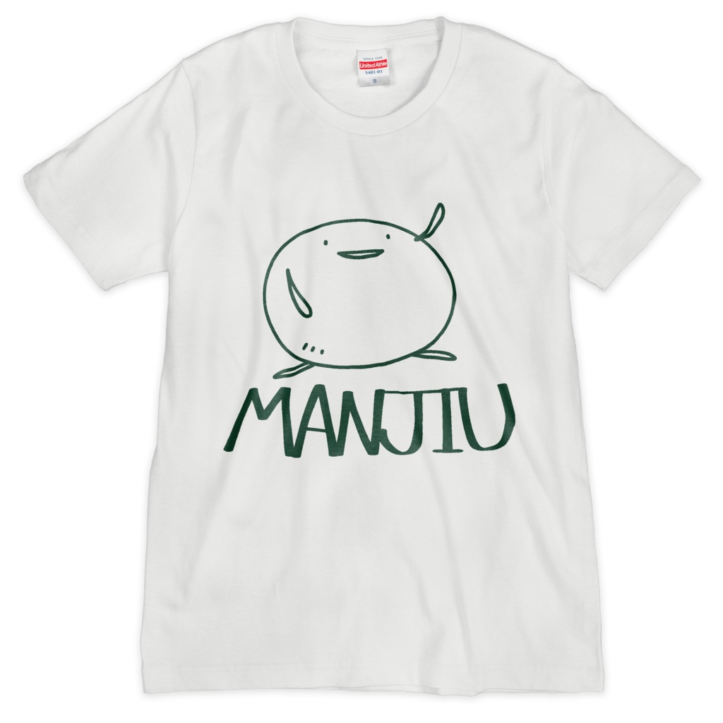 Tシャツ - MANJIU（白）
