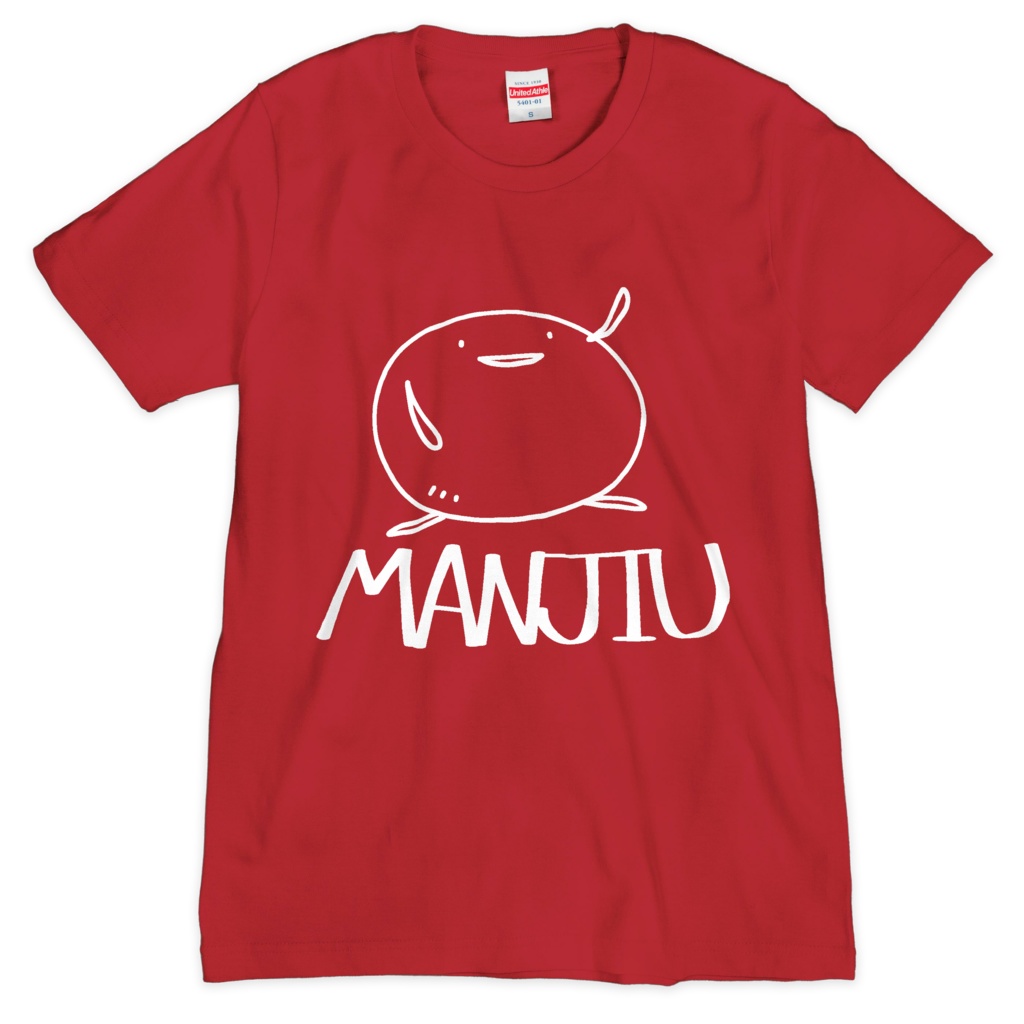 Tシャツ - MANJIU（赤）