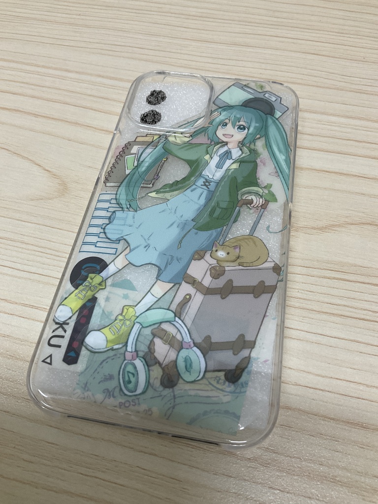 【初音ミク】クリアシール2枚セット