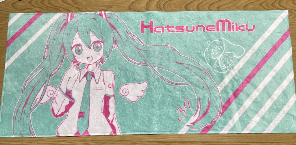 【初音ミク】フェイスタオル