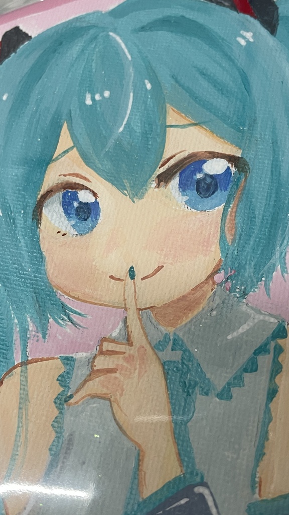 【初音ミク】アクリル原画