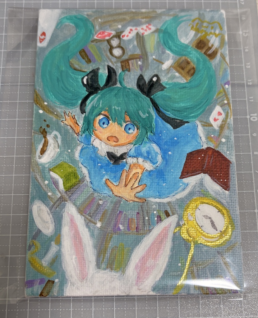 初音ミク キャンバスアート