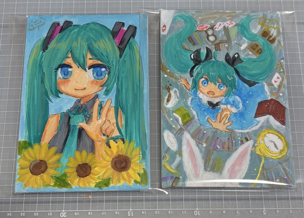 初音ミク　キャンバスアート