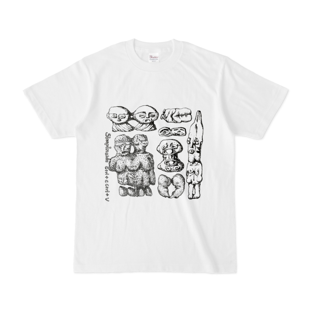 「Ctrl + C & Ctrl + V」Tシャツ