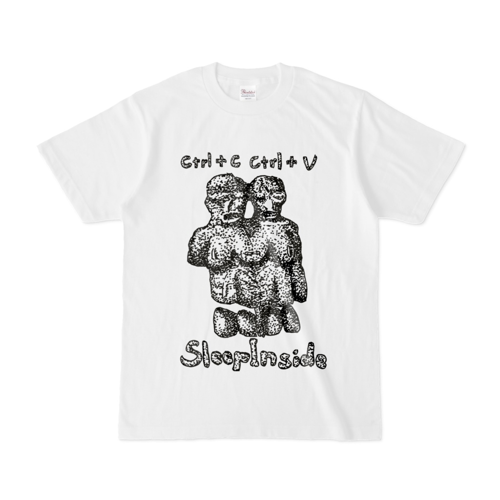 「Ctrl + C & Ctrl + V」二人組Tシャツ
