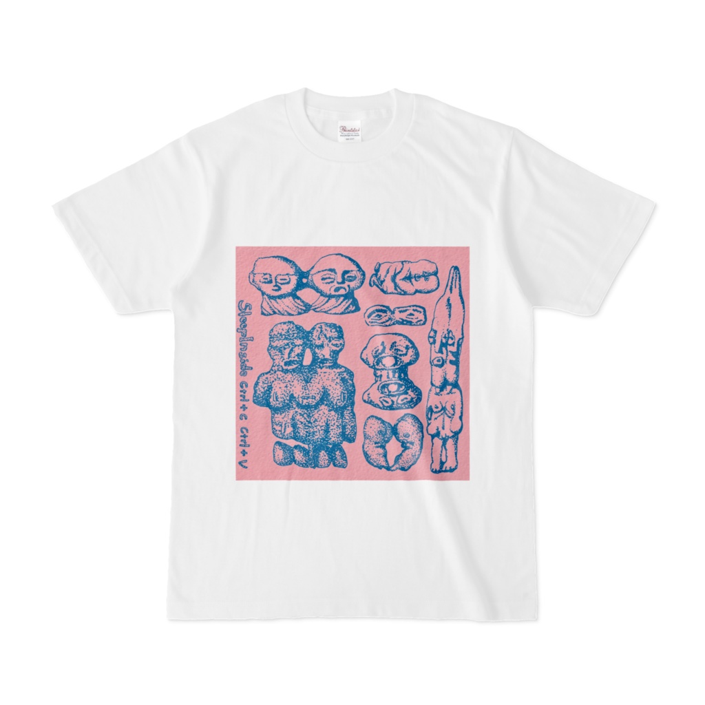 「Ctrl+C ＆　Ctrl＋V」ジャケットデザインTシャツ