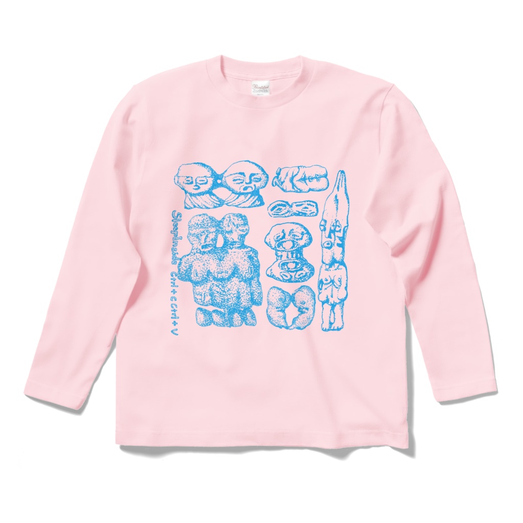 Ctrl+C & Ctrl+V ロングTシャツ